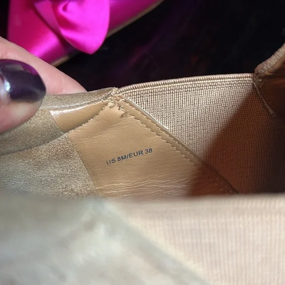 VINCE. Blush Straw Tweed Platform Sneakers - Picture 9 of 9